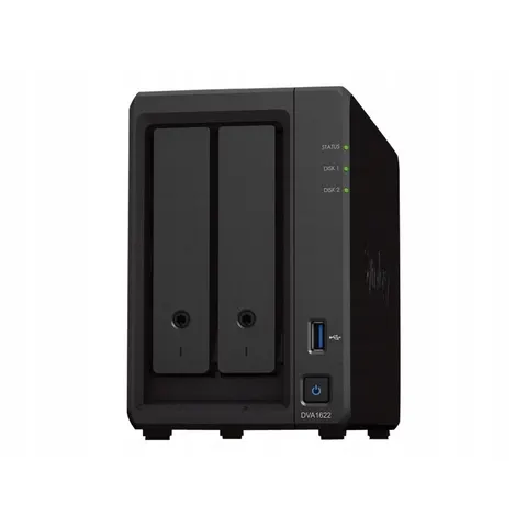 Synology dva1622 nvr system 2-bay empty housing – immagine 1