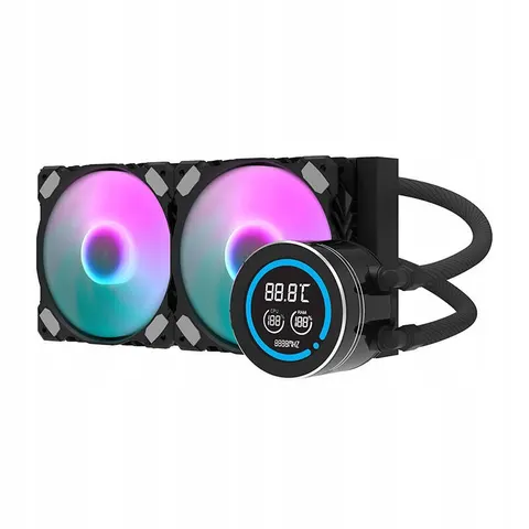 Darkflash - DN-D240 BLACK - CPU-koeling – afbeelding 1