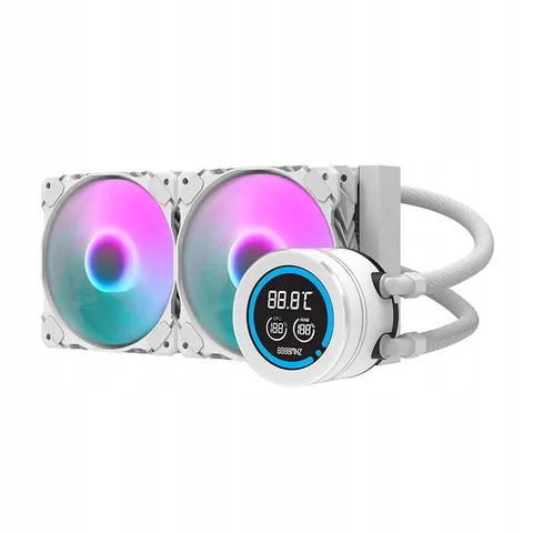 Darkflash - DN-D240 WHITE - CPU koeling – afbeelding 1