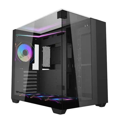 Darkflash Computerbehuizing Voor Pc Th285 Met 4 Ventilatoren – afbeelding 1