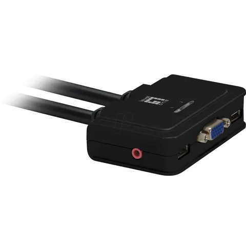 LEVELONE KVM0223 - 2 Port USB VGA Cable KVM Switch – image 1