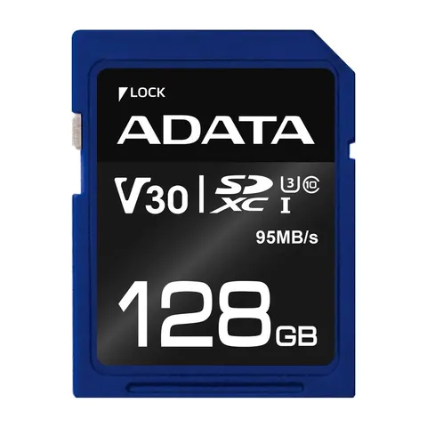 Adata Premier Pro Sdxc 128 Gb Class 10 UHS-I/U3 V30 – zdjęcie 1