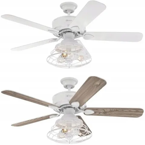 Westinghouse Deckenventilator mit Licht Barnett, weiß – Bild 1