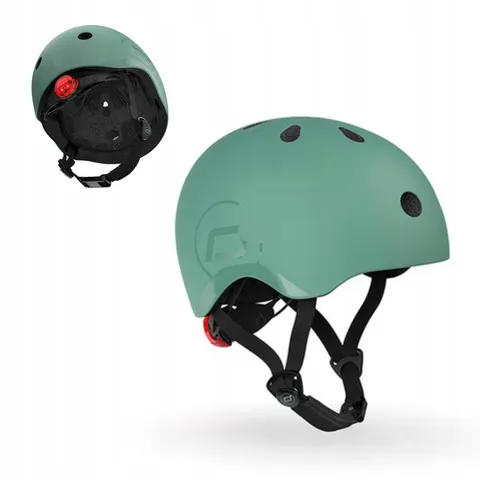 Scoot and Ride Helmet - Forest - S-M – Green – image 1