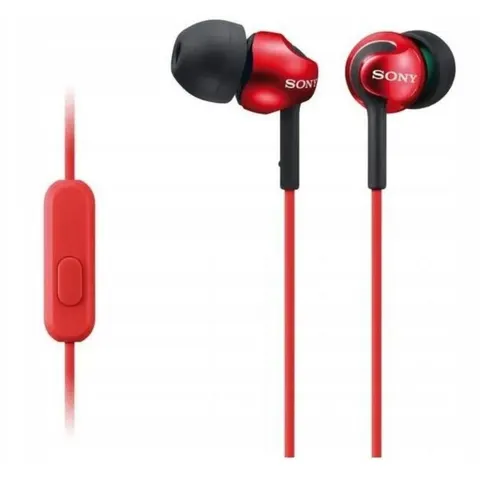 Sony MDR-EX110AP Rojo – imagen 1