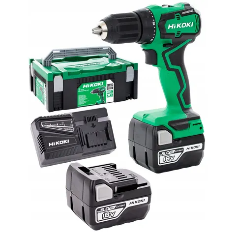 Wkrętarka 18V 2x5Ah 2-biegi Bldc HiKOKI DS18DD Wpz – zdjęcie 1
