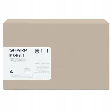 Sharp Toner MXB70T schwarz – Bild 1