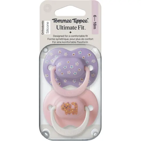 Tommee Tippee Ultimate Fit 6-18m tétine 2 pcs – image 1