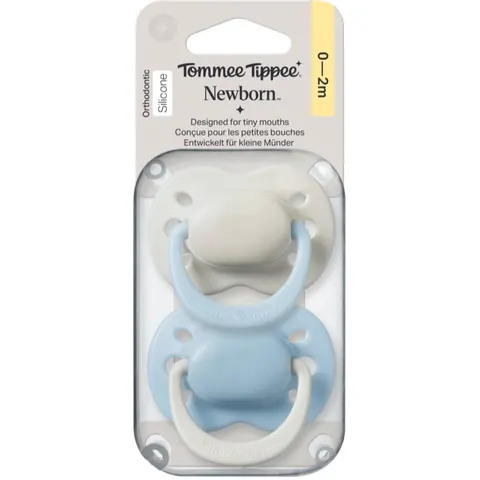 Tommee Tippee Newborn 0-2m dummy Boy 2 pc – image 1