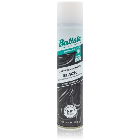 Batiste Droogshampoo Colour Black - 200 ml – afbeelding 1