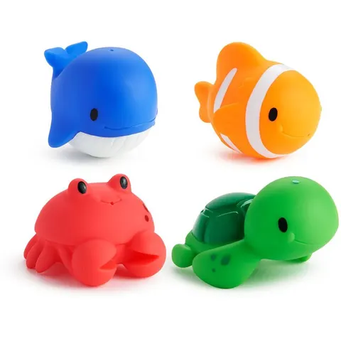 Munchkin Bath Ocen Bath Squirts bath toy 9 m+ 4 pc – image 1