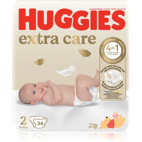 huggies Hugg.bebe'base 2(3-6kg)24pezzi – immagine 1