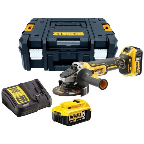 DeWALT 18V 125mm meuleuse d'angle DCG405P2-QW – image 1