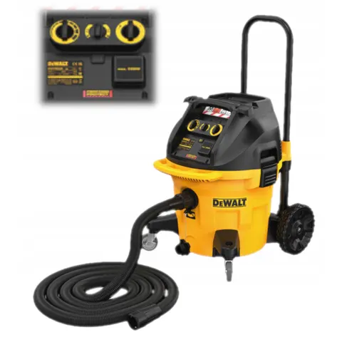 DeWALT DWV905M Nat- en Droogstofzuiger – afbeelding 1