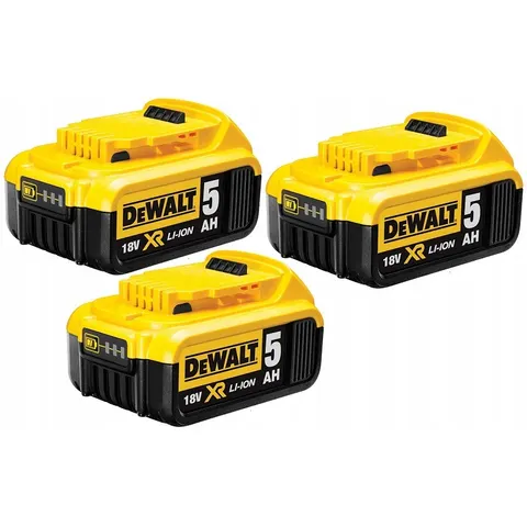 DeWalt Akku-Kit (3x 18 V/5Ah plus DCB1104) – Bild 1