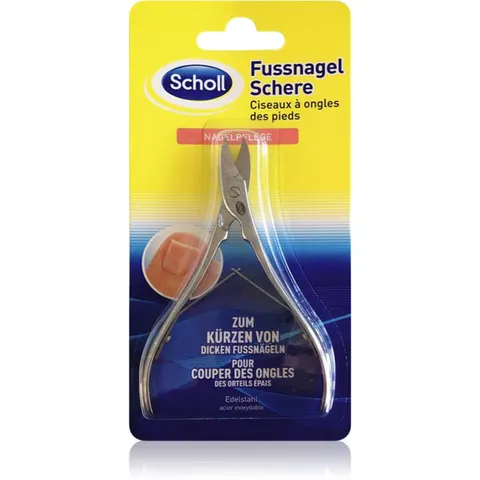 Scholl Toenail Scissors straight nail scissors 1 pc – image 1