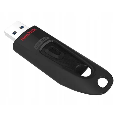 Pendrive SanDisk Ultra 128GB Usb 3.0 SecureAccess czarny – zdjęcie 1