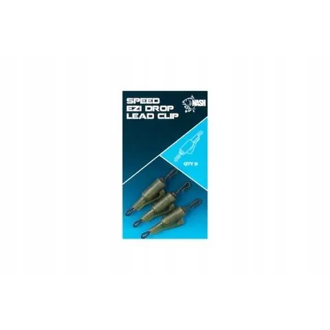 Nash Speed Ezi Drop Lead Clip Silt – zdjęcie 1