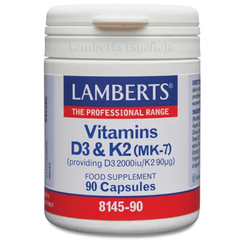 Lamberts Vitamina D3 k2 90 Caps – imagen 1