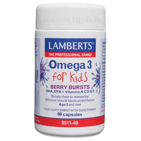 Lamberts Omega 3 Children 60 Caps – image 1