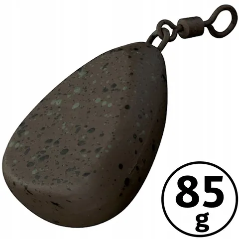 Fox Camotex Flat Pear Swivel Lead 85g – zdjęcie 1