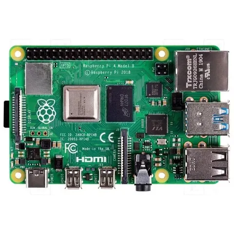 Raspberry Pi 4B 3 GB RAM – Grün – Bild 1