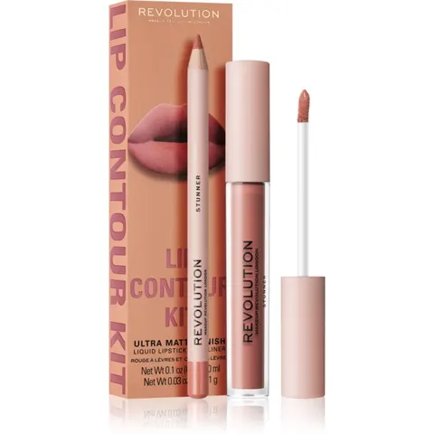 Revolution Lip Contour Kit lèvres teinte Stunner 2 pcs – image 1