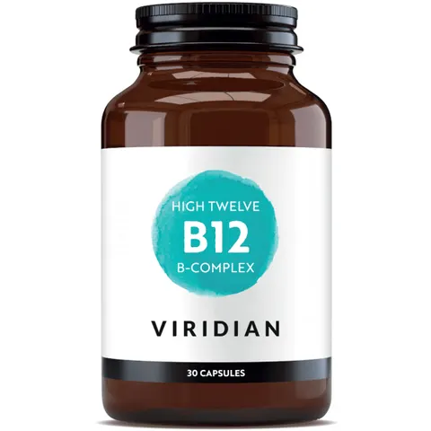 VIRIDIAN High Twelve B-complex B12 30 caps – imagen 1