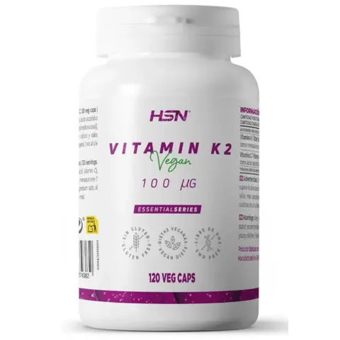 HSN Vitamina K2 100mcg 120 Cápsulas Vegetales – imagen 1