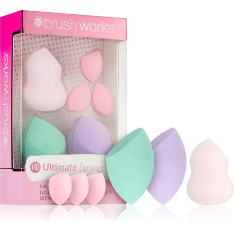 Brushworks Assorted Complexion éponge à maquillage – image 1