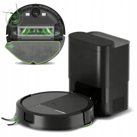 iRobot Roomba Combo 115+ Robotic Vacuum Cleaner Black – afbeelding 1