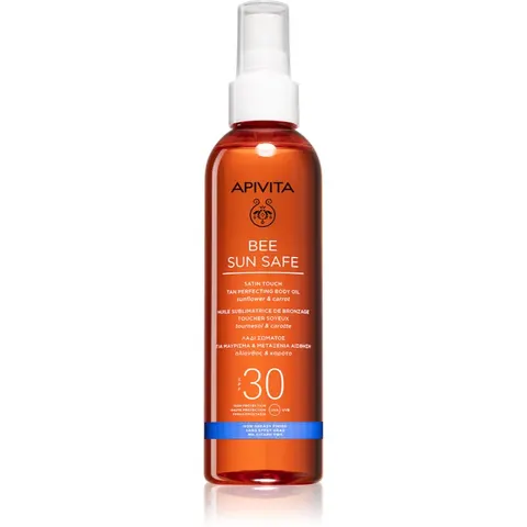 Apivita Bee Sun Safe Aceite Corporal SPF30 200ml – imagen 1