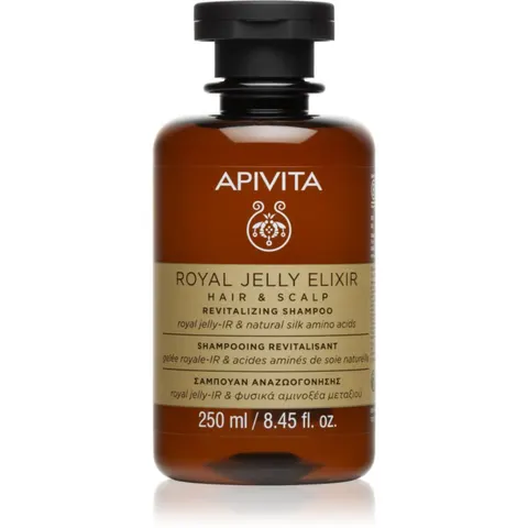 Apivita Royal Jelly Elixir Revitalizing Shampoo 250mL – image 1