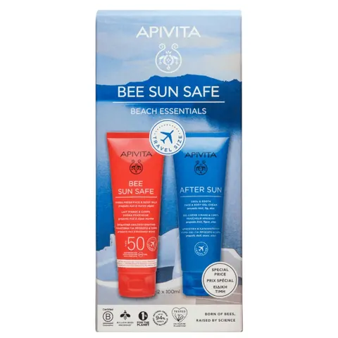 Apivita Pack Bee Sun Safe Hydra Fresh + After Sun – imagen 1