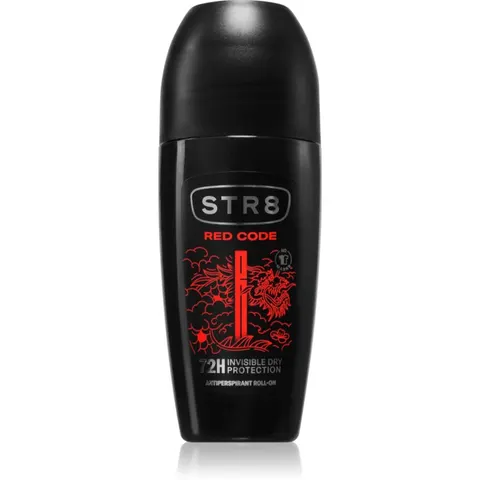 STR8 Red Code Antiperspirant Antitranspirant Roll-On voor Mannen 50 ml – afbeelding 1