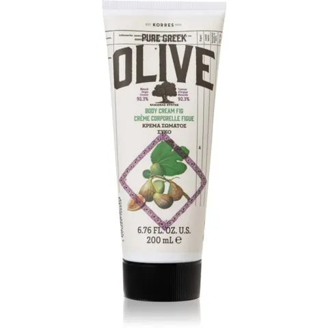 Korres Olive Fig Bodylotion, Transparant, 200 ml – afbeelding 1