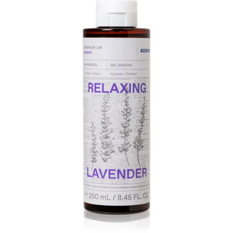 Korres Relaxing lavender Douchegel, 250 ml – afbeelding 1