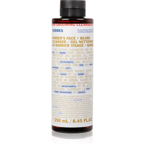 Korres Achillea Mens Face Cleanser 250ml – image 1