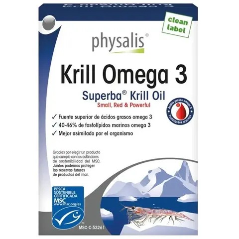 Physalis krill omega 3 60cap. – imagen 1