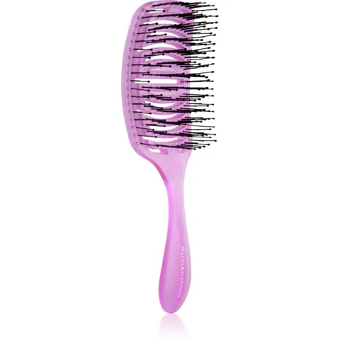 Olivia Garden iDetangle Pride flat brush Purple 1 pc – image 1
