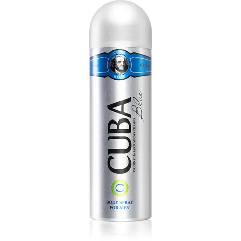 Cuba Blue Deodorant and Bodyspray for men 200 ml – image 1
