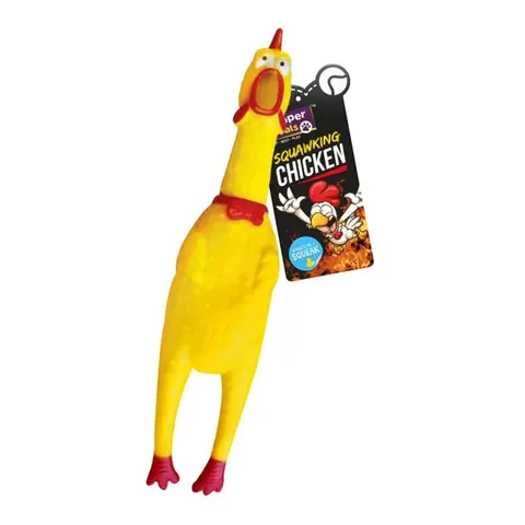 Pet Dog Toy Squeaky Chicken – image 1