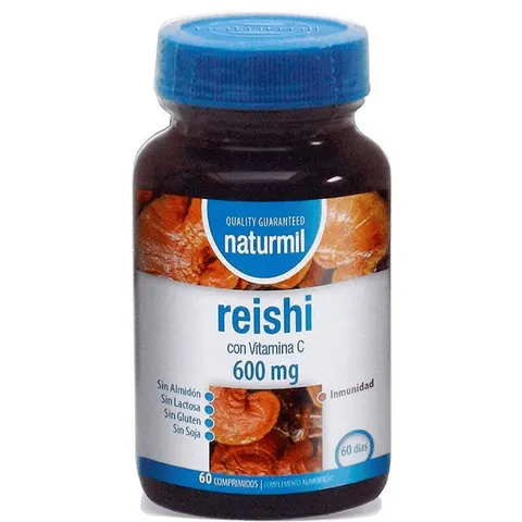 Naturmil Reishi 600mg 60comp – imagen 1