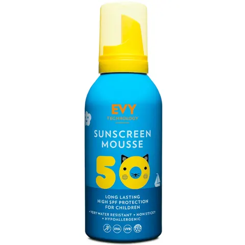 Evy Technology Sunscreen Mousse Kids SPF 50 150 ml – imagen 1