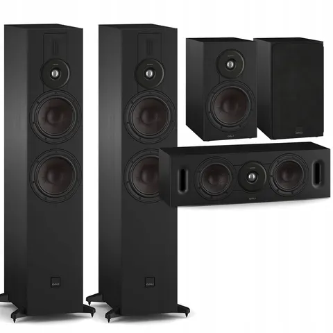 Dali Sonik 7 Passieve Vloerluidspreker - Black Ash - Prijs per stuk – afbeelding 1