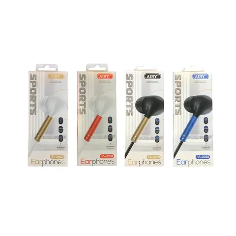 Ainy Wired Earphones An – 2028 Assorted Colours – image 1