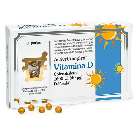 Pharma Nord Active Complex Vitamin D 1600UI. 80 Capsules – image 1