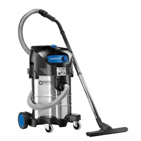 Nilfisk Attix 40-01 PC INOX - Compacte nat/droogzuiger – afbeelding 1