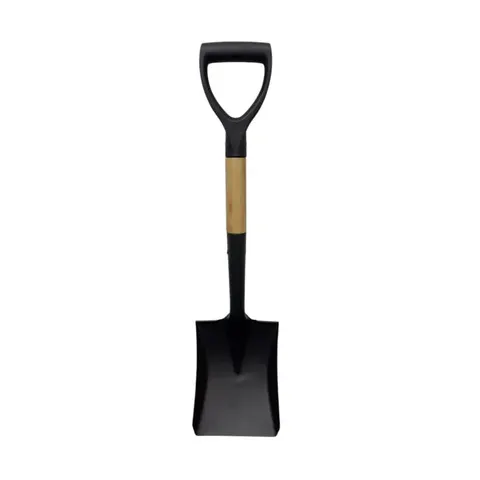 Garden Square Border Spade Shovel With D Grip – image 1