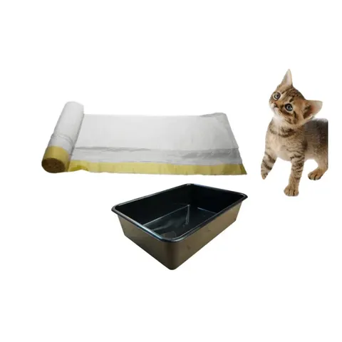 Cat Litter Bin Bag Liners With Drawstring Roll Of 15 – image 1